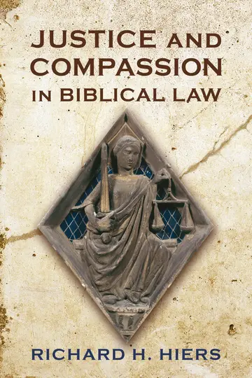 Cover of Justice and Compassion in Biblical Law