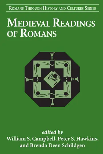 Cover of Medieval Readings of Romans