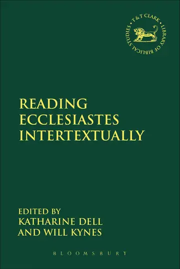 Cover of Reading Ecclesiastes Intertextually