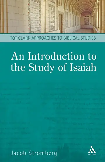Cover of Introduction to the Study of Isaiah