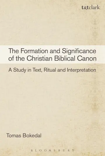 Cover of The Formation and Significance of the Christian Biblical Canon