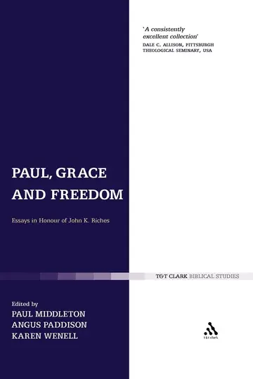 Cover of Paul, Grace and Freedom
