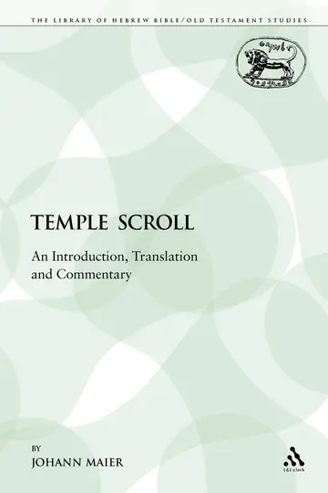 Cover of Temple Scroll