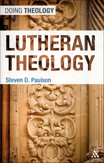 Cover of Lutheran Theology