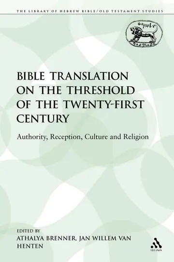 Cover of Bible Translation on the Threshold of the Twenty-First Century
