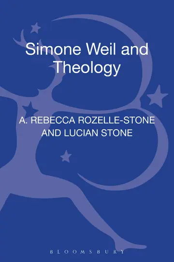 Cover of Simone Weil and Theology