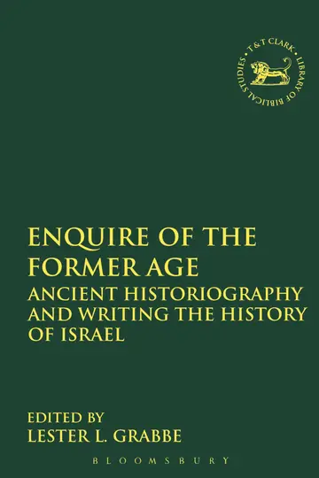 Cover of Enquire of the Former Age