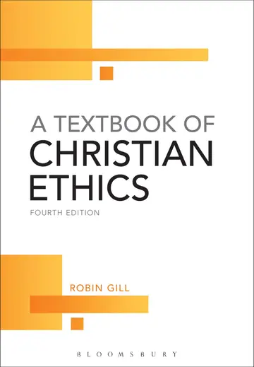 Cover of A Textbook of Christian Ethics