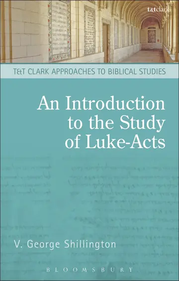 Cover of An Introduction to the Study of Luke-Acts