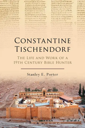 Cover of Constantine Tischendorf