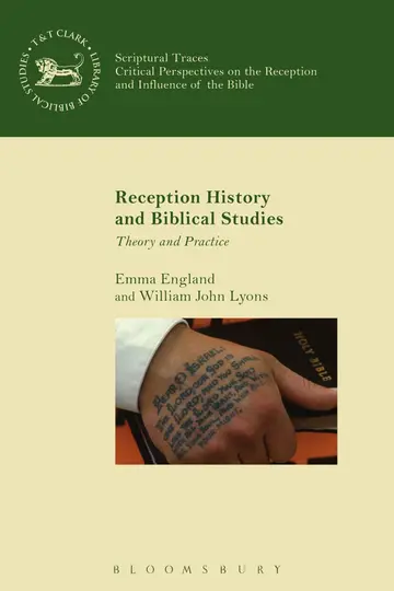 Cover of Reception History and Biblical Studies
