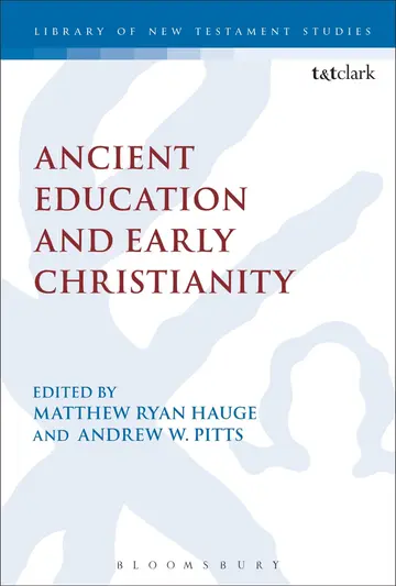 Cover of Ancient Education and Early Christianity