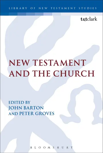 Cover of The New Testament and the Church