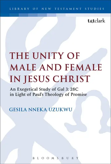 Cover of The Unity of Male and Female in Jesus Christ