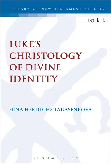 Cover of Luke’s Christology of Divine Identity