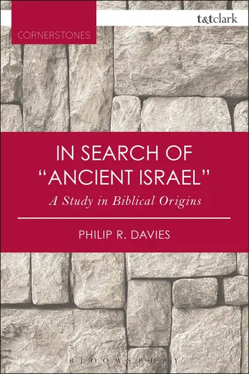 Cover of In Search of 'Ancient Israel'