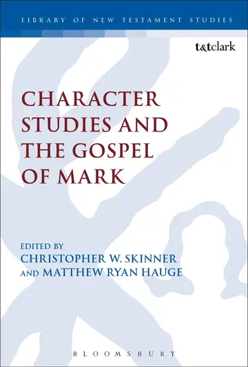 Cover of Character Studies and the Gospel of Mark