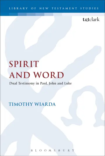 Cover of Spirit and Word