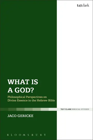 Cover of What is a God?