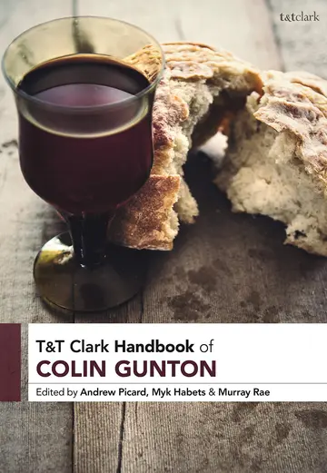 Cover of T&T Clark Handbook of Colin Gunton