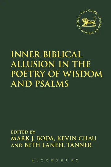 Cover of Inner Biblical Allusion in the Poetry of Wisdom and Psalms