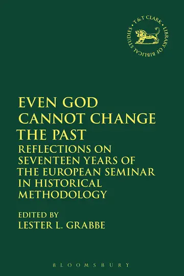 Cover of Even God Cannot Change the Past