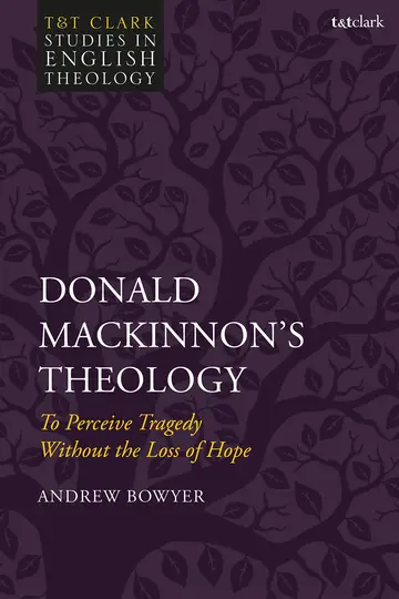 Cover of Donald MacKinnon's Theology