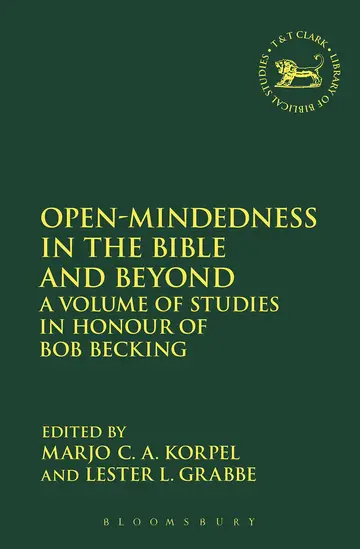 Cover of Open-Mindedness in the Bible and Beyond