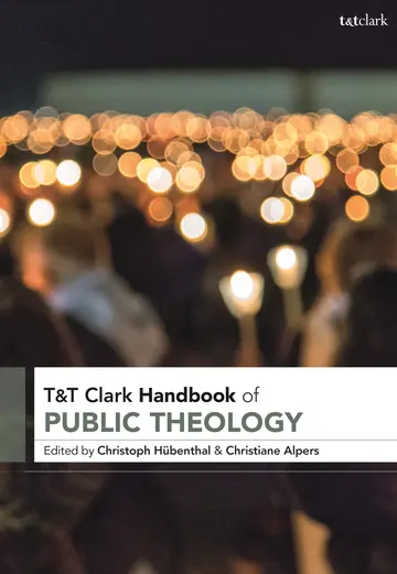 Cover of T&t Clark Handbook of Public Theology