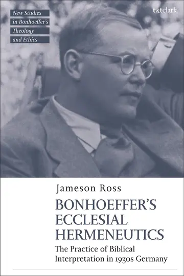Cover of Bonhoeffer as Biblical Interpreter