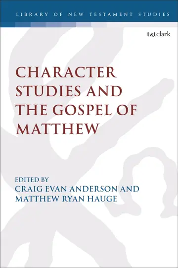 Cover of Character Studies in the Gospel of Matthew