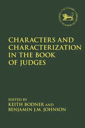 Cover of Characters and Characterization in the Book of Judges