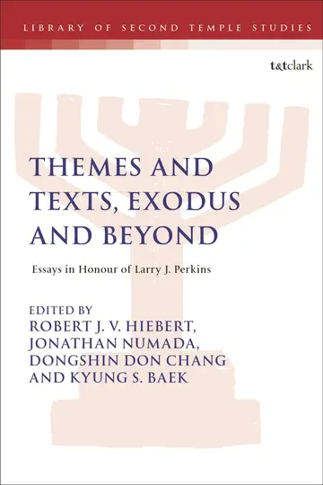 Cover of Themes and Texts, Exodus and Beyond