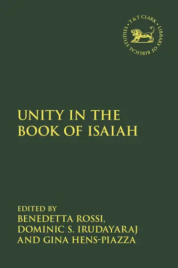Cover of Unity in the Book of Isaiah