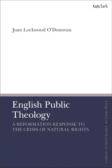 Cover of English Public Theology