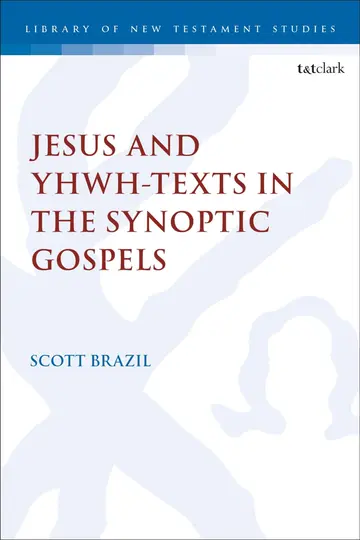 Cover of Jesus and Yhwh-texts in the Synoptic Gospels