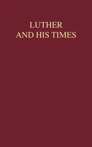 Cover of Luther and His Times
