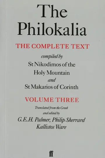 Cover of The Philokalia Vol 3