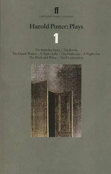 Cover of Harold Pinter Plays 1