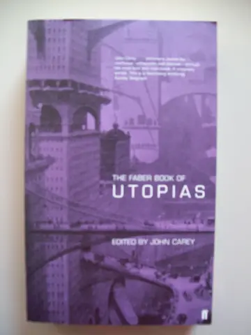 Cover of Faber Book of Utopias