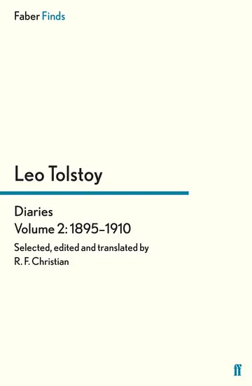 Cover of Tolstoy's Diaries Volume 2