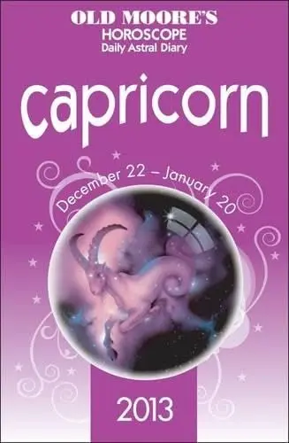Cover of Old Moore's Horoscope Daily Astral Diary Capricorn 2013