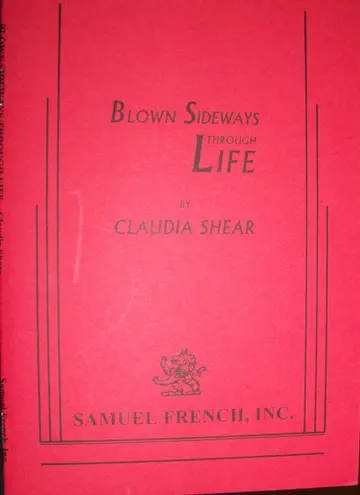Cover of Blown sideways through life