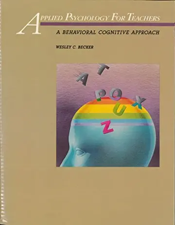 Cover of Applied psychology for teachers