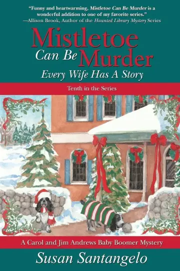 Cover of Mistletoe Can Be Murder