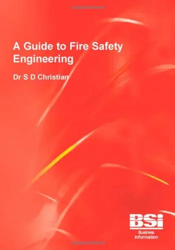 Cover of A Guide to Fire Safety Engineering