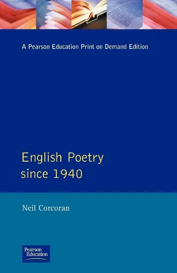 Cover of English Poetry Since 1940