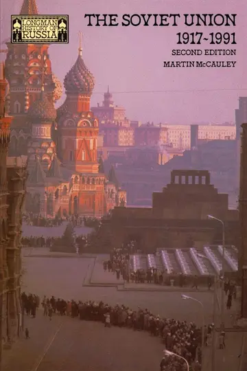 Cover of The Soviet Union 1917-1991