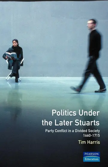 Cover of Politics Under the Later Stuarts