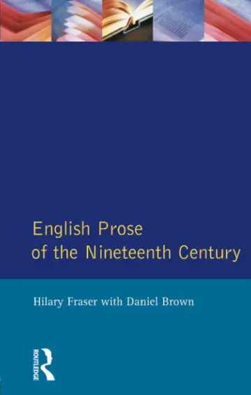 Cover of English Prose of the Nineteenth Century